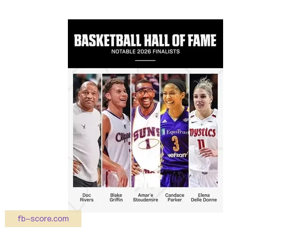 2026年NBA名人堂正式公布名单 小斯老里德安东尼等9位入选者成为新成员